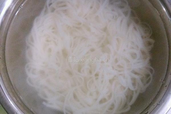 炒干粉的做法图解4