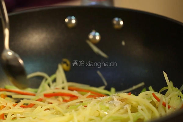 酸辣土豆丝的做法图解6