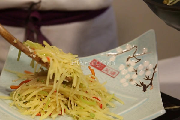 酸辣土豆丝的做法图解7
