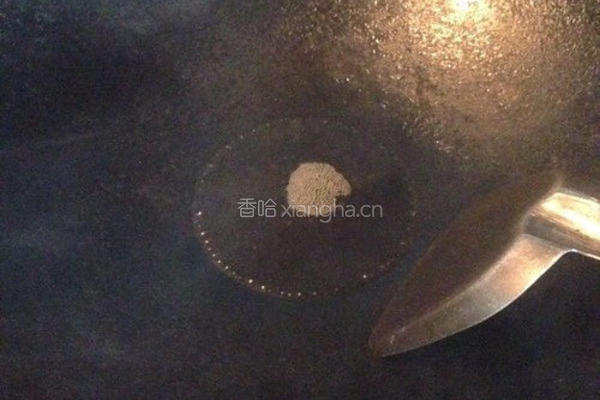 荠菜炒肉丝的做法图解3