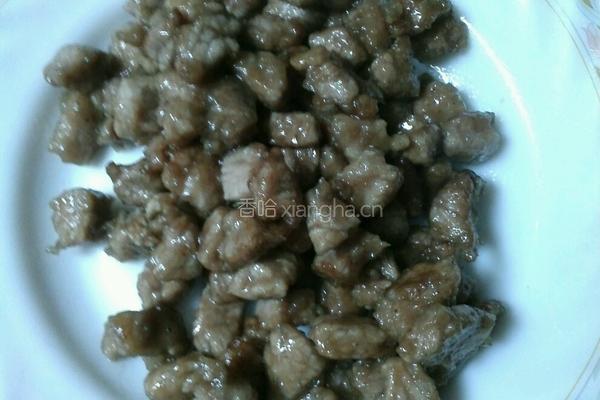 宫爆里脊肉的做法图解3