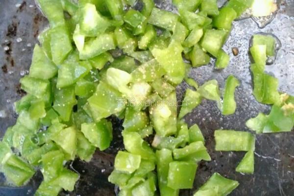 青椒蛋炒饭的做法图解5