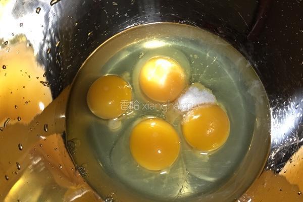 鸡蛋煎饭的做法图解2