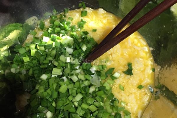 鸡蛋煎饭的做法图解4
