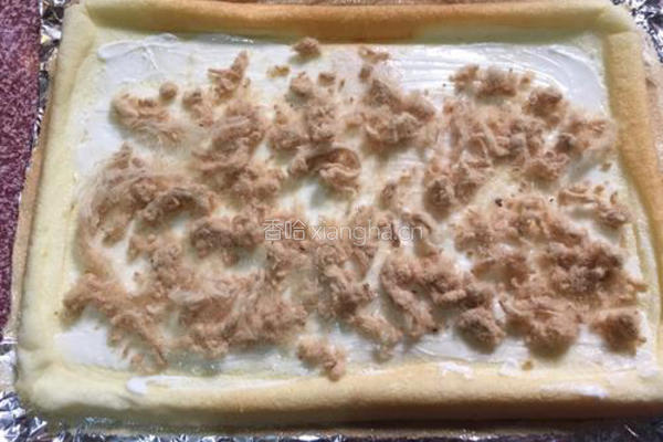 肉松蛋糕卷的做法图解17