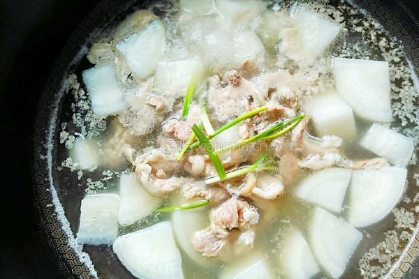 羊肉萝卜汤的做法图解11