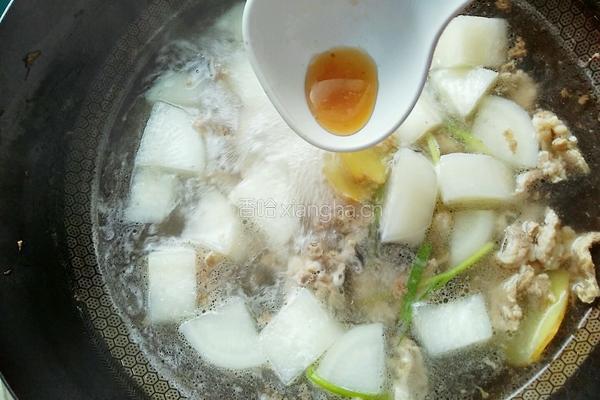 羊肉萝卜汤的做法图解13