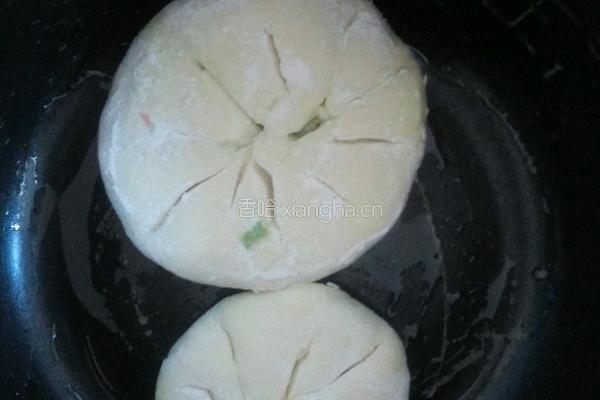 青椒火腿馅饼(电饭煲版)的做法图解7