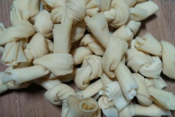红烧排骨千张结的做法图解8
