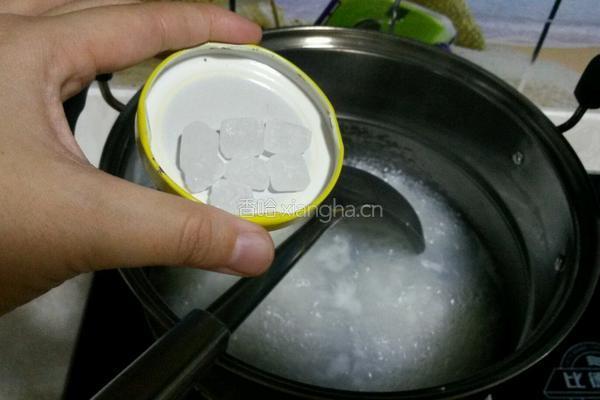 黑芝麻核桃粥的做法图解6