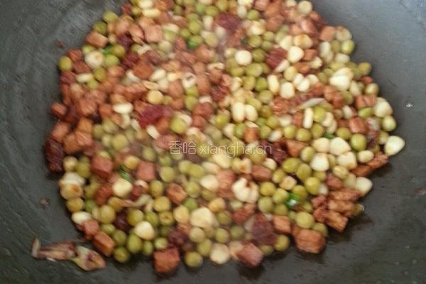 肉丁豌豆的做法图解3