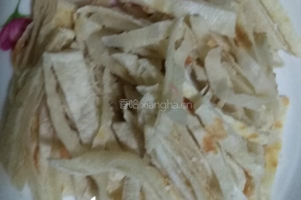 素炒饼的做法图解1