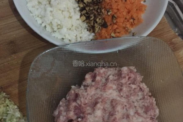 豆腐酿的做法图解2