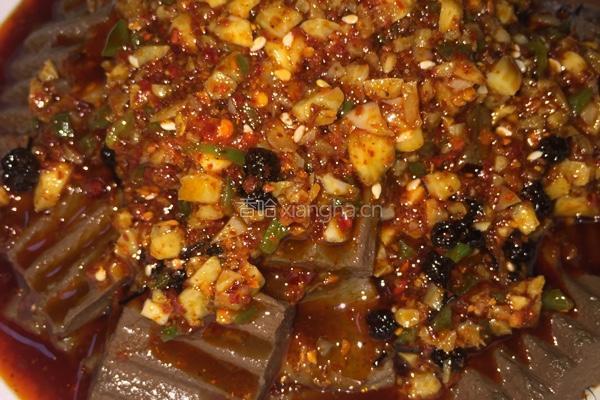 辣子蒜羊血的做法图解10