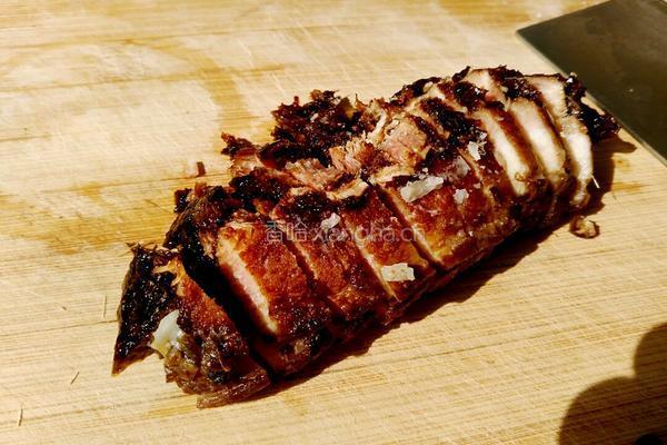 白菜剩扣肉包子的做法图解3