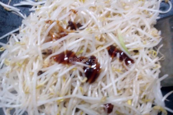 清炒豆芽的做法图解5