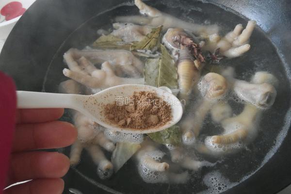 红烧鸡爪的做法图解11