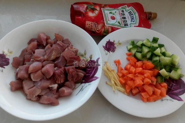 樱桃肉的做法图解1