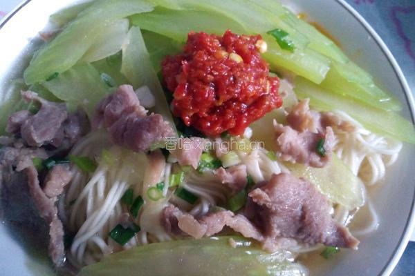 瘦肉汤面的做法图解11