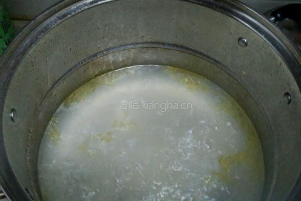 碗豆尖鸡汤的做法图解2