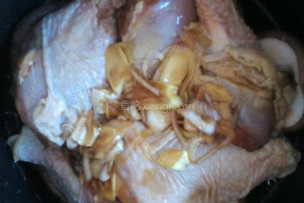 香菇琵琶鸡腿（电饭煲）版的做法图解5