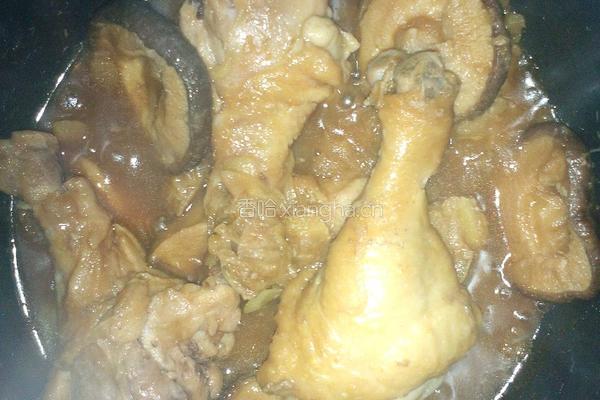 香菇琵琶鸡腿（电饭煲）版的做法图解6