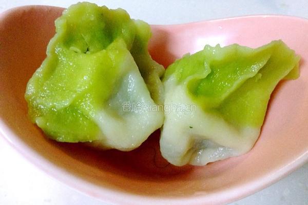 翡翠白菜饺子的做法图解13