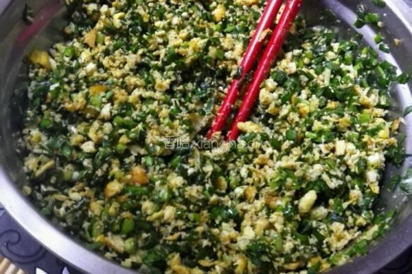 菠菜双色水饺的做法图解4