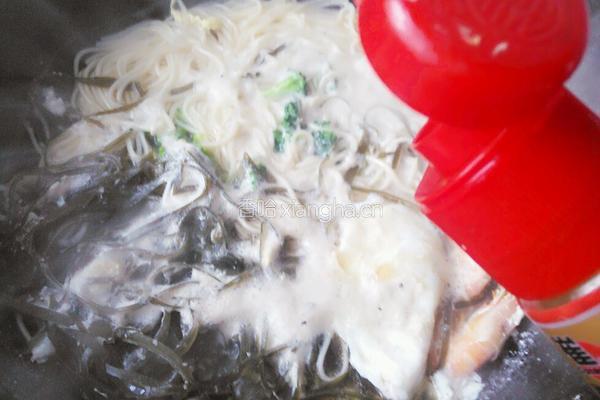 海带虾面的做法图解9