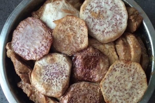 香芋扣肉的做法图解11