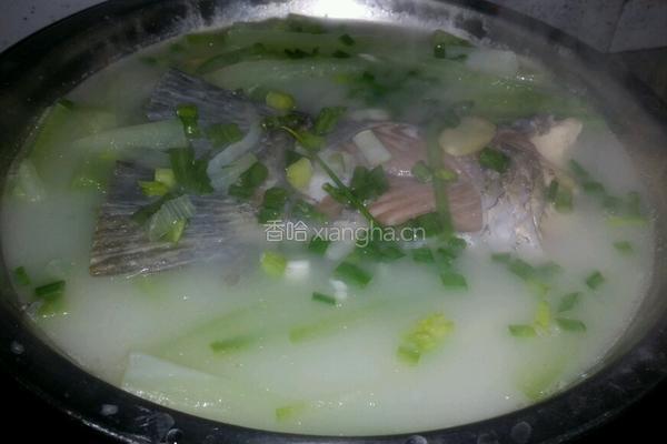 鱼尾节瓜汤的做法图解5
