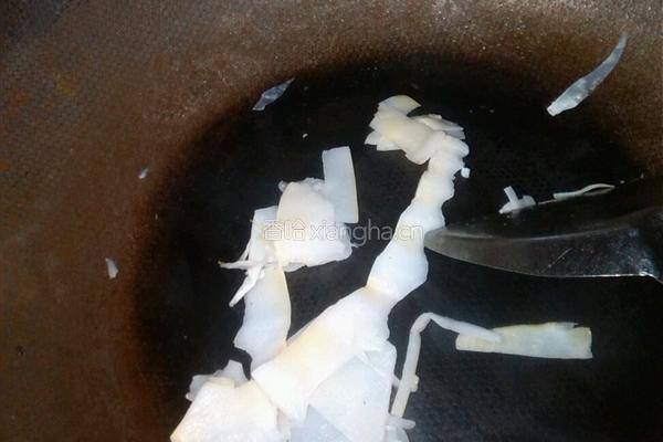 老友羊肉片的做法图解2