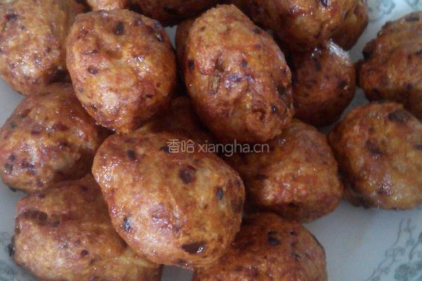 莲藕精肉丸子的做法图解10