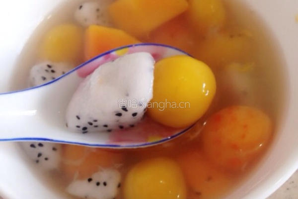 水果汤圆的做法图解5