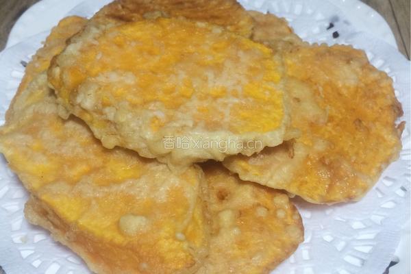 酥炸地瓜饼的做法图解6
