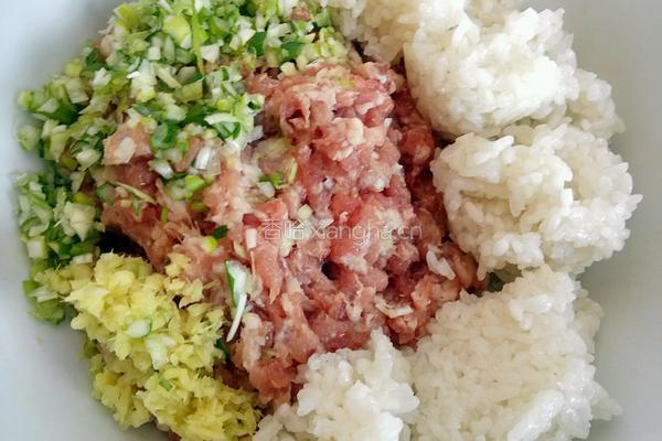 肉酿尖椒的做法图解4