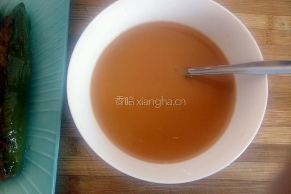 肉酿尖椒的做法图解11