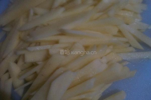 醋溜土豆丝的做法图解1