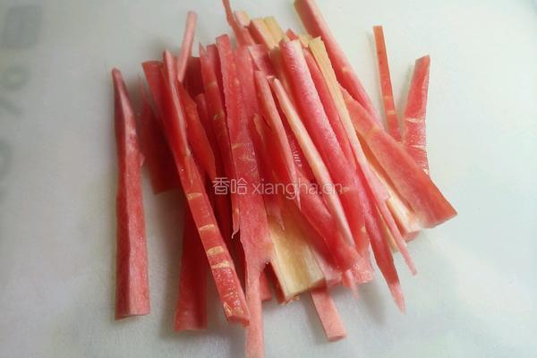 凉拌青菜碎的做法图解2