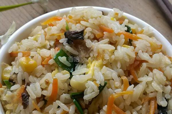 缤纷炒饭的做法图解12