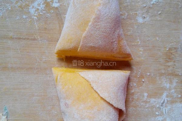 南瓜玫瑰花卷的做法图解10
