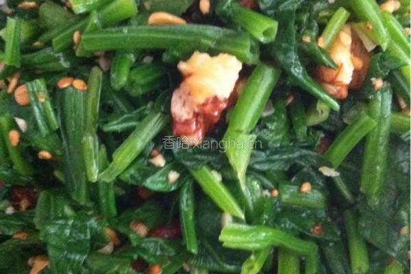 八宝菠菜，的做法图解3