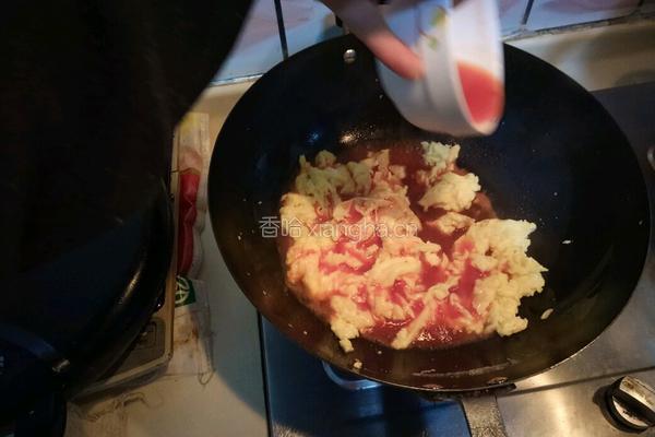 番茄酱炒蛋的做法图解7