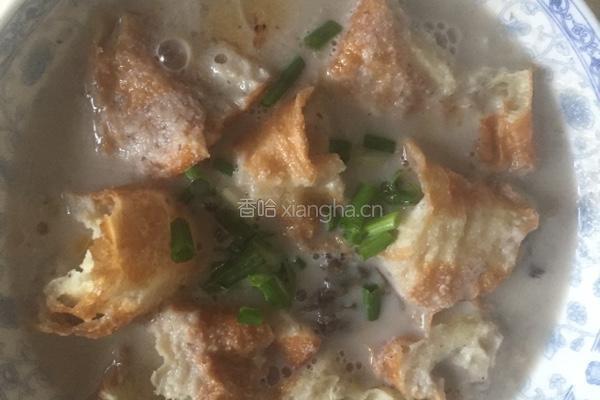 咸豆浆的做法图解6
