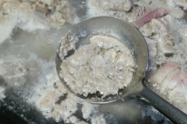 萝卜炖羊排的做法图解4