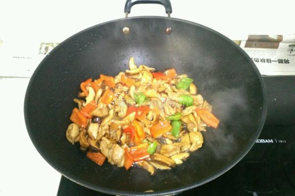 香菇炒肉的做法图解9