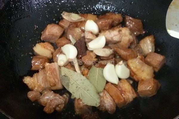 萝卜红烧肉的做法图解6