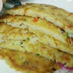 米饭蛋饼的做法[图]