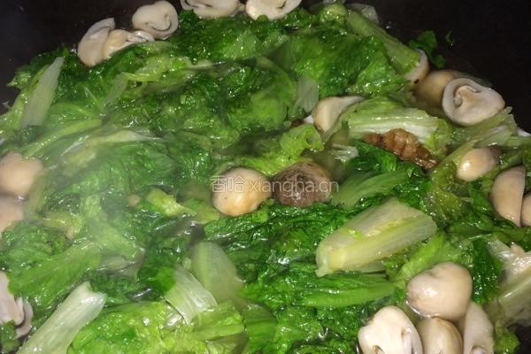 生菜草菇汤的做法图解7