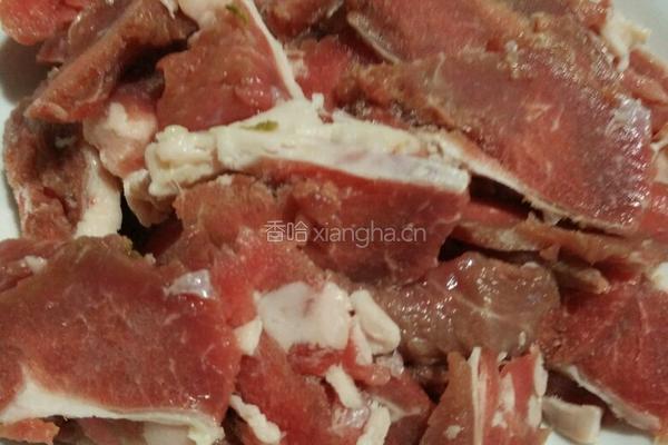 羊肉冬瓜汤的做法图解2